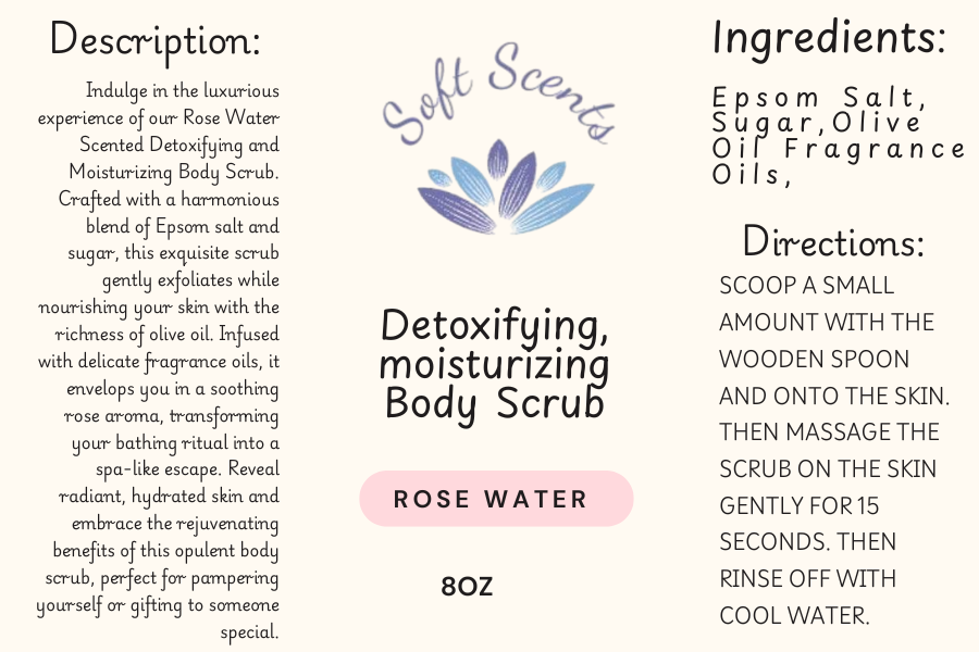 Exfoliating and Moisturizing Body Scrub
